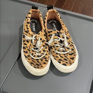 Sperry Kids Leopard Print Shoes